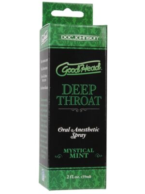 good head deep throat spray mystical mint good head deep throat spray mystical mint