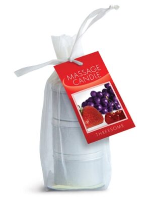 edible candle threesome 3 pcs in a bag