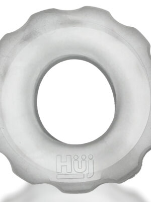 super huj 3 pack cockrings clear ice