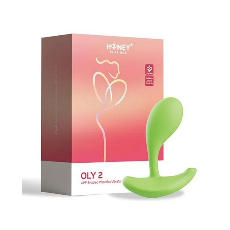 oly 2 app enabled wearable vibrator green