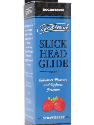 goodhead slick head glide strawberry 4 oz. goodhead slick head glide strawberry 4 oz.