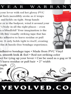 bondage tape red bondage tape red