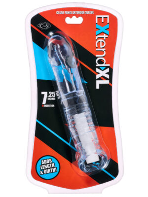 extend xl penis sleeve 7.25" clear