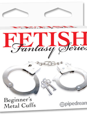 fetish fantasy series beginner's metal cuffs