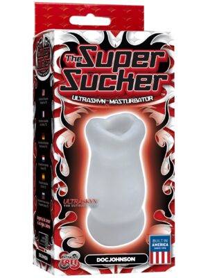 the super sucker ultraskyn masturbator clear