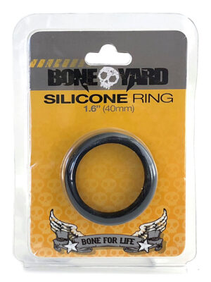 boneyard silicone ring 1.6 inch 40mm black boneyard silicone ring 1.6 inch 40mm black
