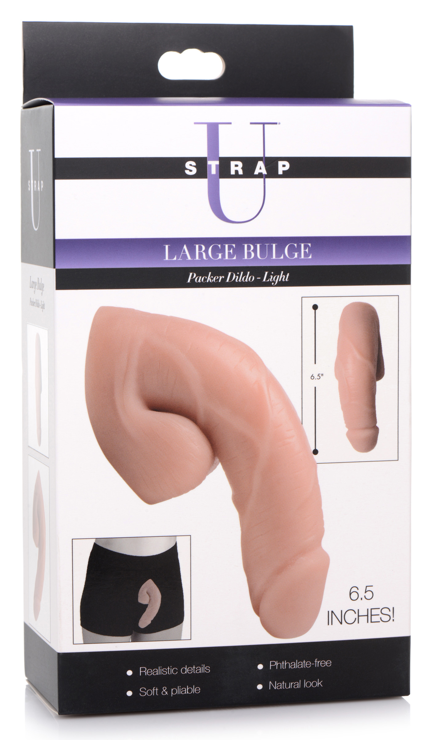 large bulge packer dildo light