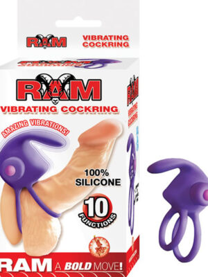 ram vibrating cockring purple