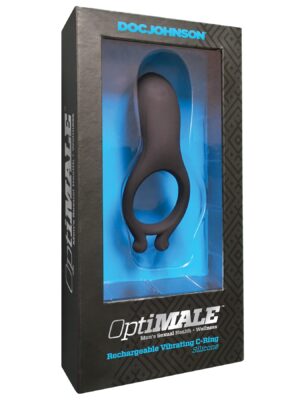optimale rechargeable vibrating c ring black optimale rechargeable vibrating c ring black