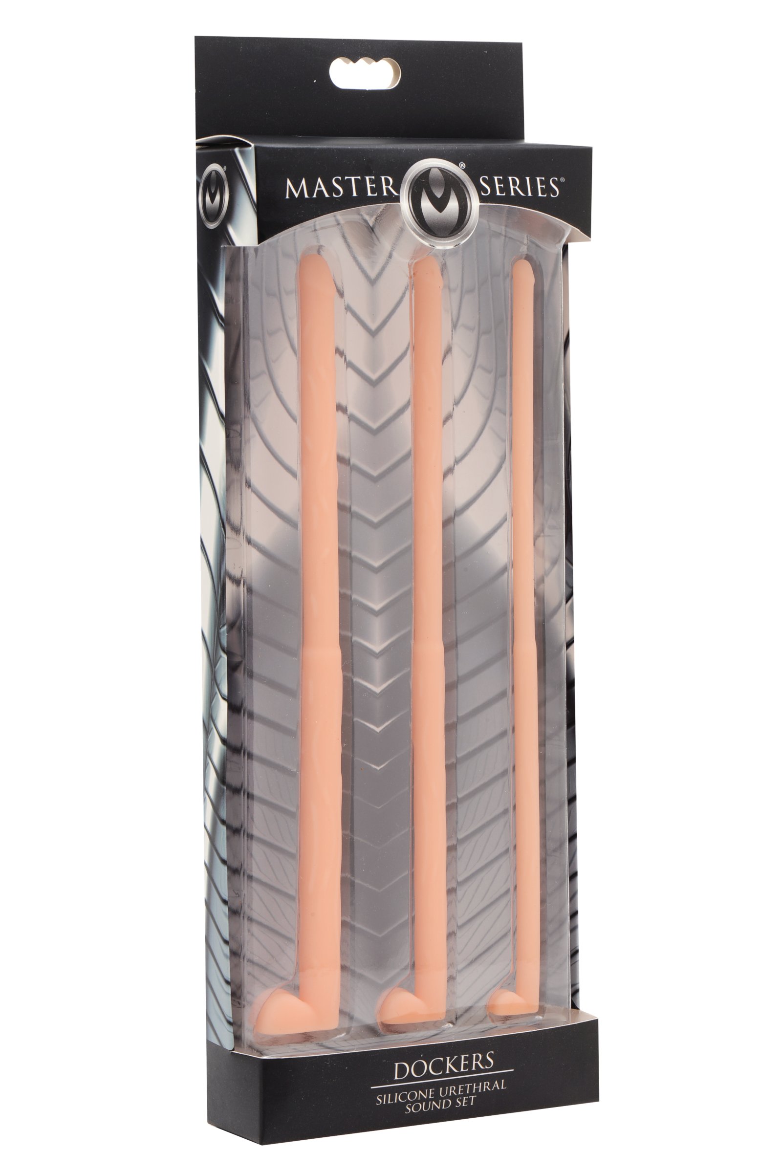 master series dockers silicone urethral sound set flesh