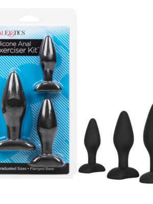 silicone anal exerciser kit