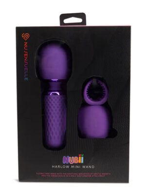 nu sensuelle nubii harlow mini wand purple nu sensuelle nubii harlow mini wand purple