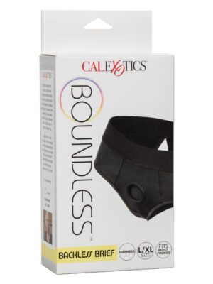 boundless backless brief l/xl black