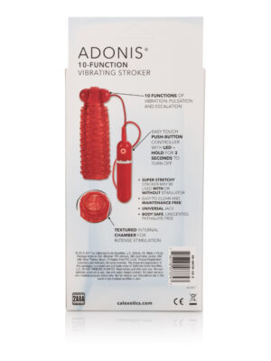 10 function adonis vibrating strokers red 10 function adonis vibrating strokers red