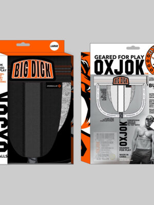 bulger the big pouch jock black iron xl