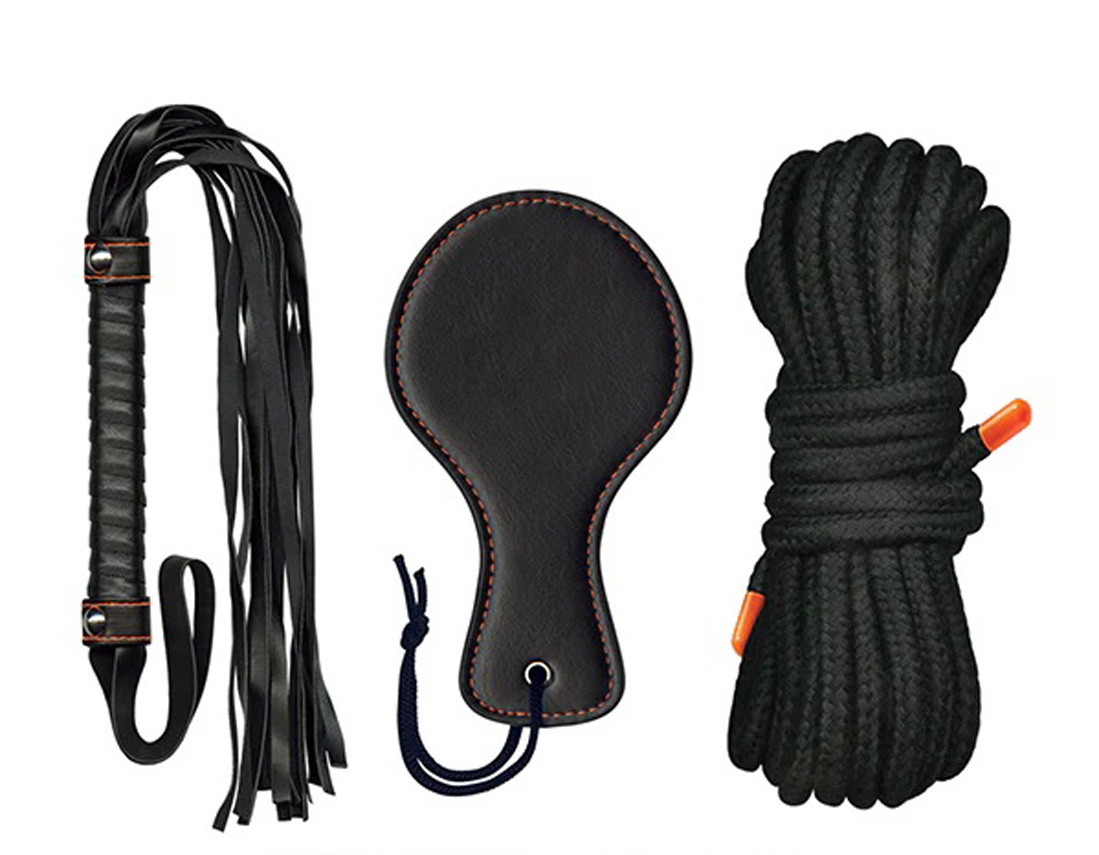 orange is the new black 50 lashes kit black/orange