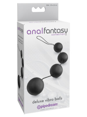 anal fantasy collection deluxe vibro balls black