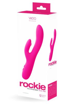 rockie dual rechargeable vibe foxy pink