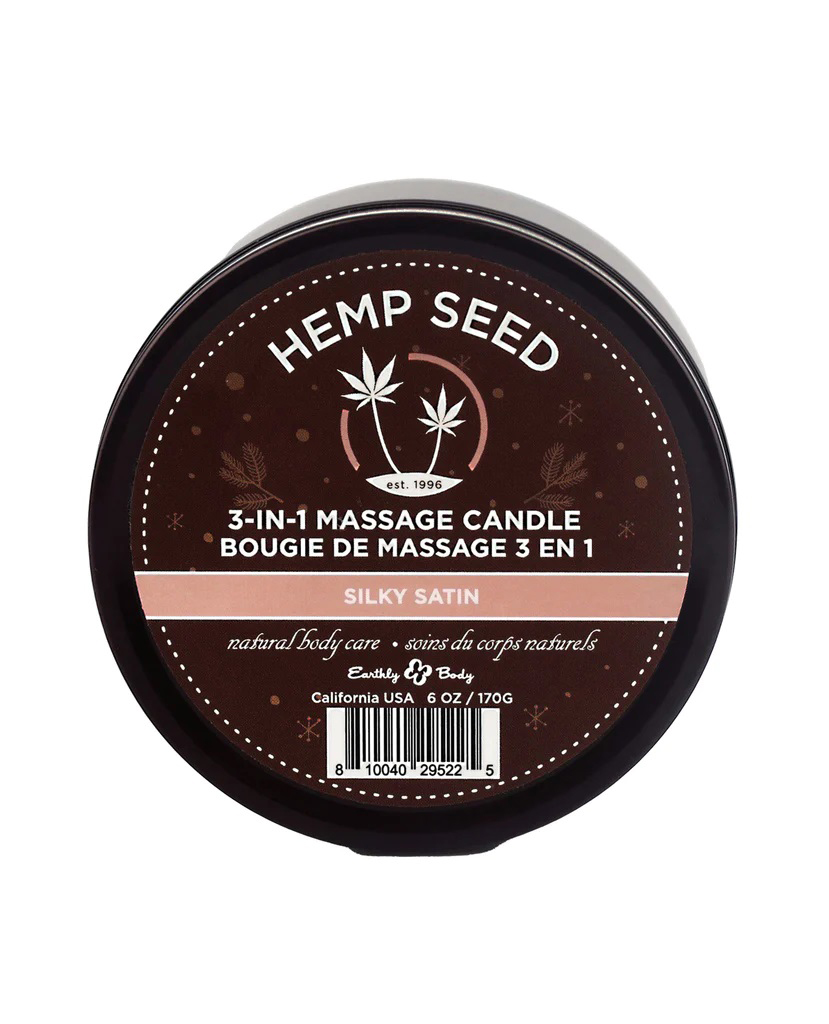 3 in 1 massage candle 6 oz. silky satin