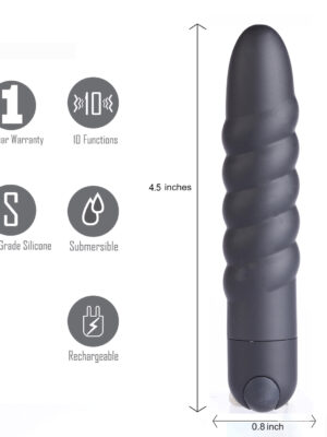 lola 10 function vibrating twisty bullet black lola 10 function vibrating twisty bullet black
