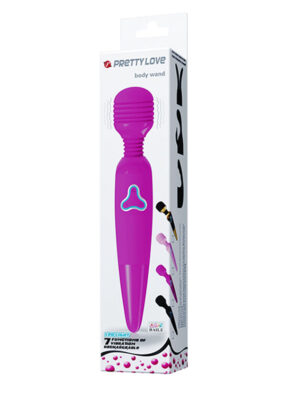pretty love body wand with led light fucshia pretty love body wand with led light fucshia