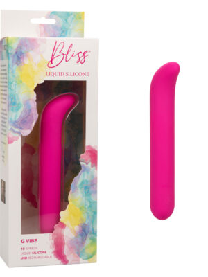 bliss liquid silicone g vibe pink