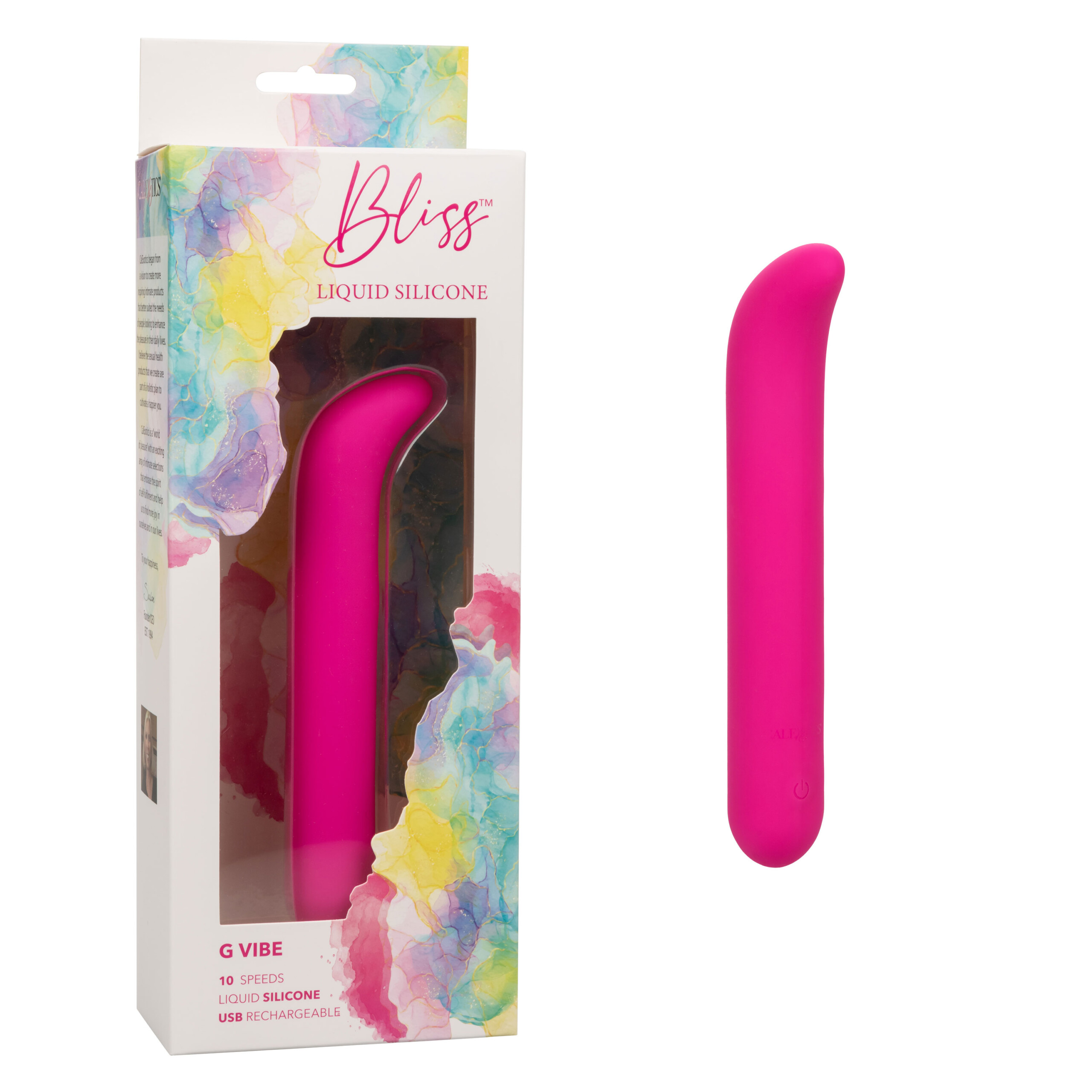bliss liquid silicone g vibe pink