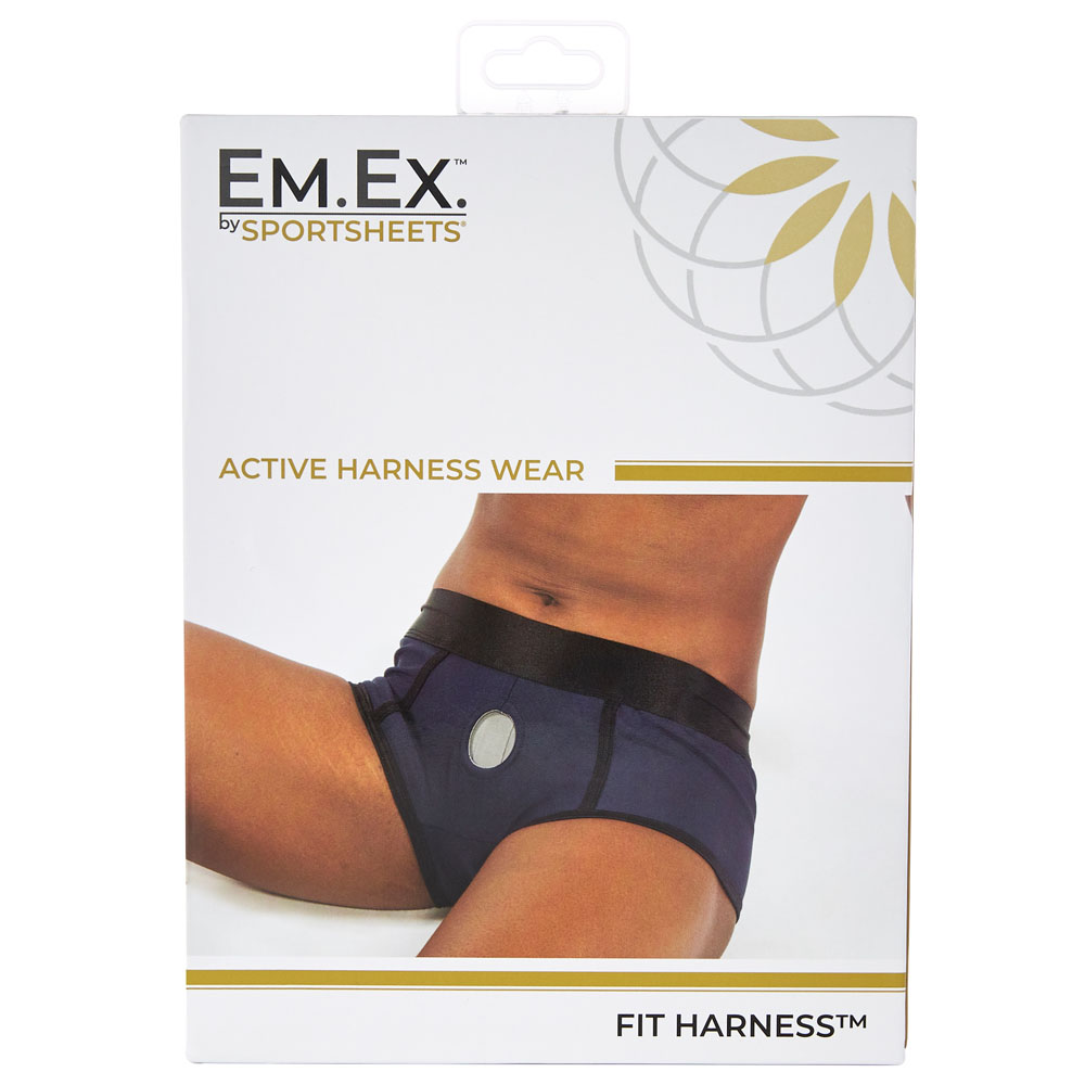 em. ex. active harness fit navy/graphite large