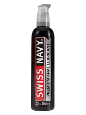 swiss navy premium silicone anal lubricant 2 oz.