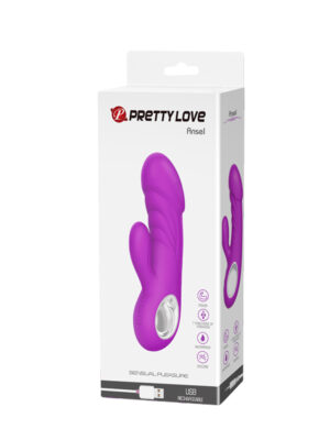 pretty love ansel rabbit vibe fuchsia