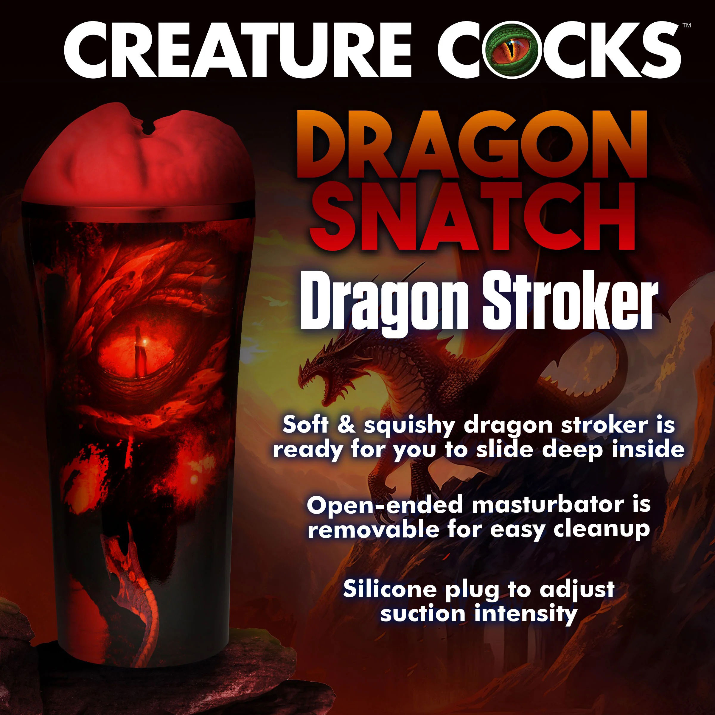 dragon snatch dragon stroker red
