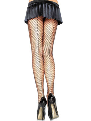 spandex industrial net backseam pantyhose one size black spandex industrial net backseam pantyhose one size black