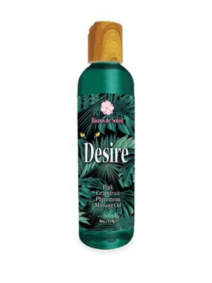 desire pheromone massage oil 4 oz pink grapefruit