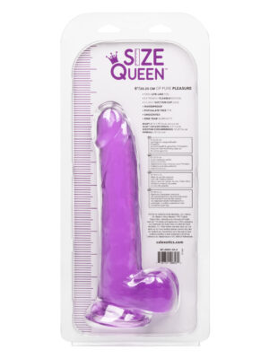 size queen 8 inch purple