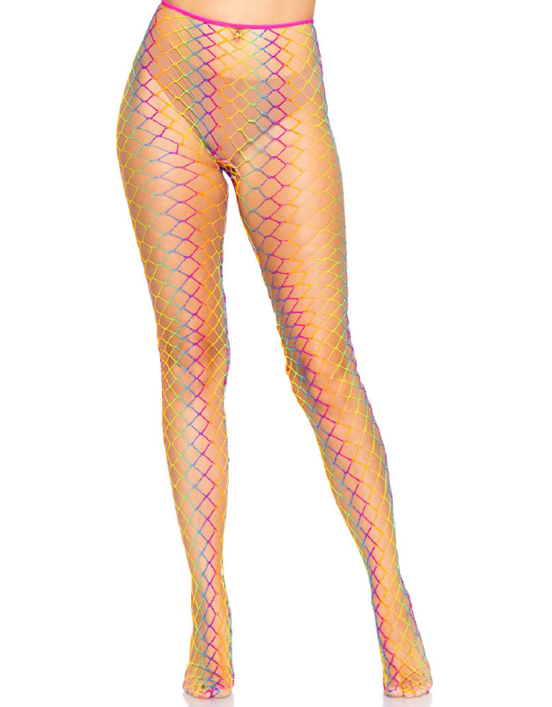 ombre rainbow woven net tights one size rainbow ombre rainbow woven net tights one size rainbow