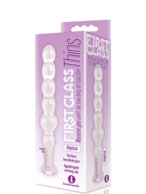 the 9's glass thins elliptical glass plug the 9's glass thins elliptical glass plug