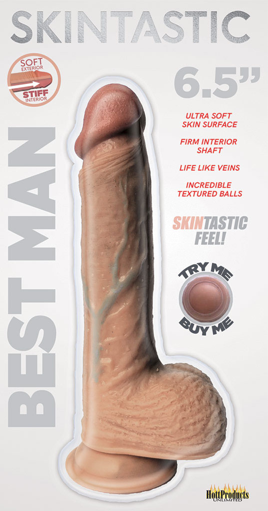 skinsations skintastic series best man 6.5 inches