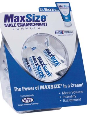 max size gel 50 count fishbowl 10ml packets