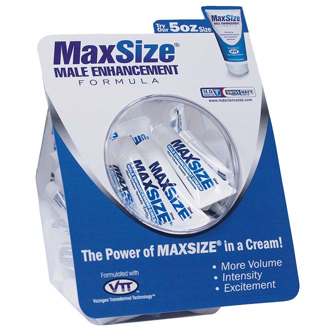 max size gel 50 count fishbowl 10ml packets