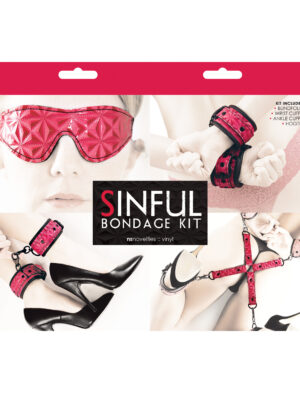 sinful bondage kit pink