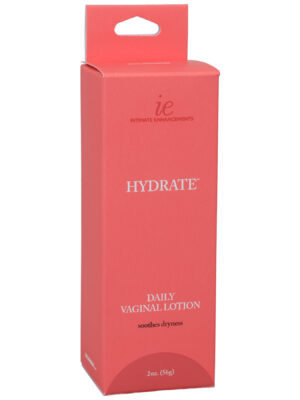 intimate enhancements hydrate daily vaginal lotion 2 oz.