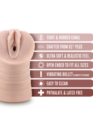 enlust ayumi vibrating stroker beige