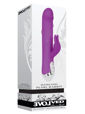 dancing pearl rabbit vibrator purple dancing pearl rabbit vibrator purple