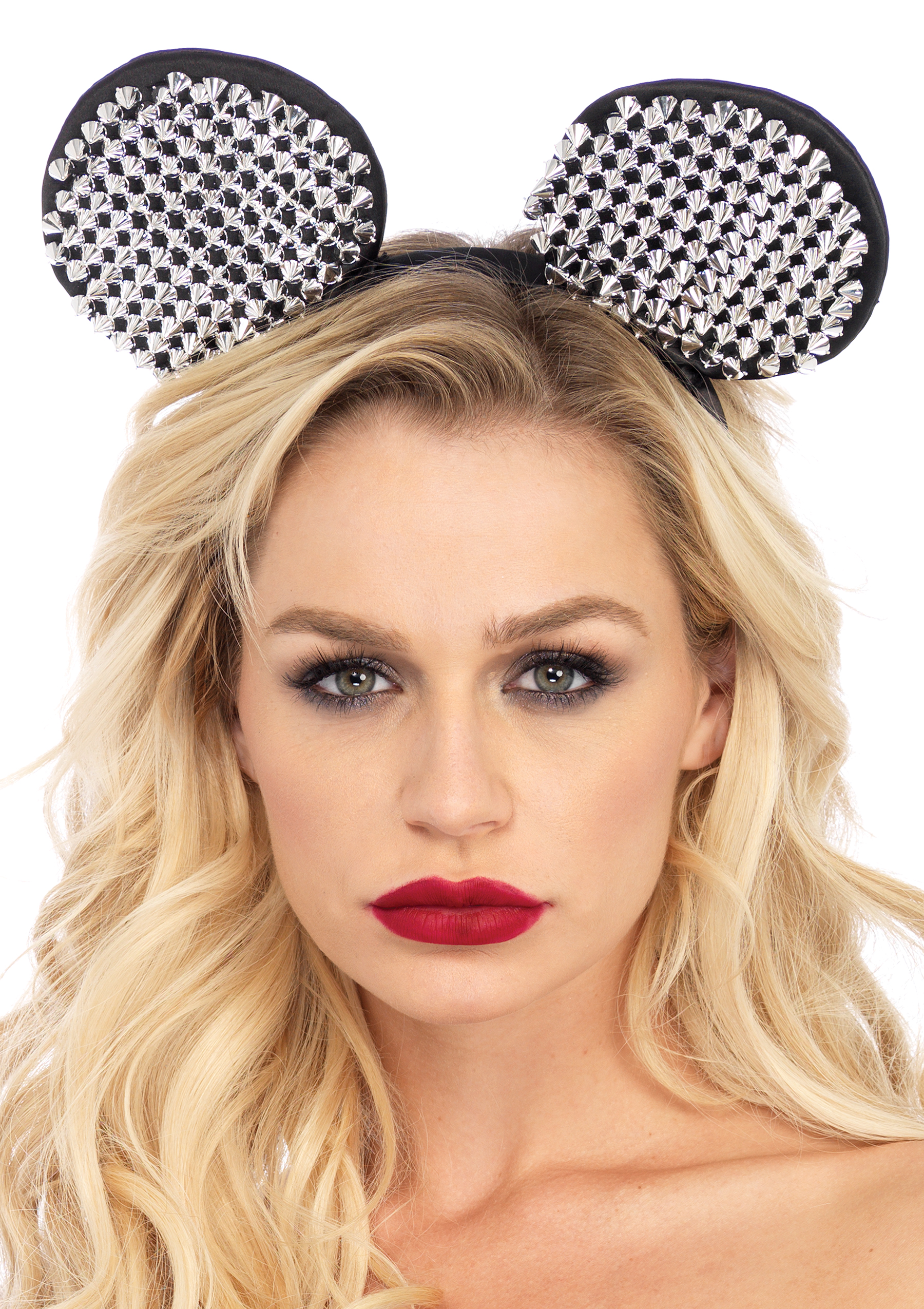 studded mouse ears
