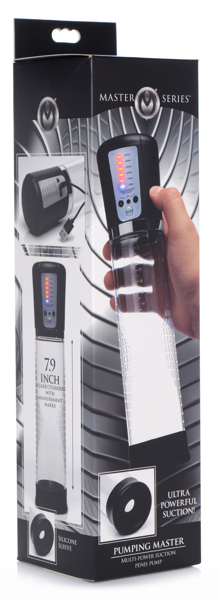 pumping master multi power suction penis pump