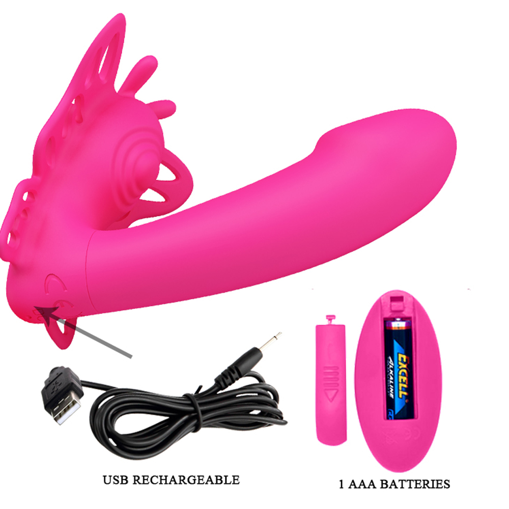 pretty love katherine wearable butterfly vibrator fuchsia pretty love katherine wearable butterfly vibrator fuchsia