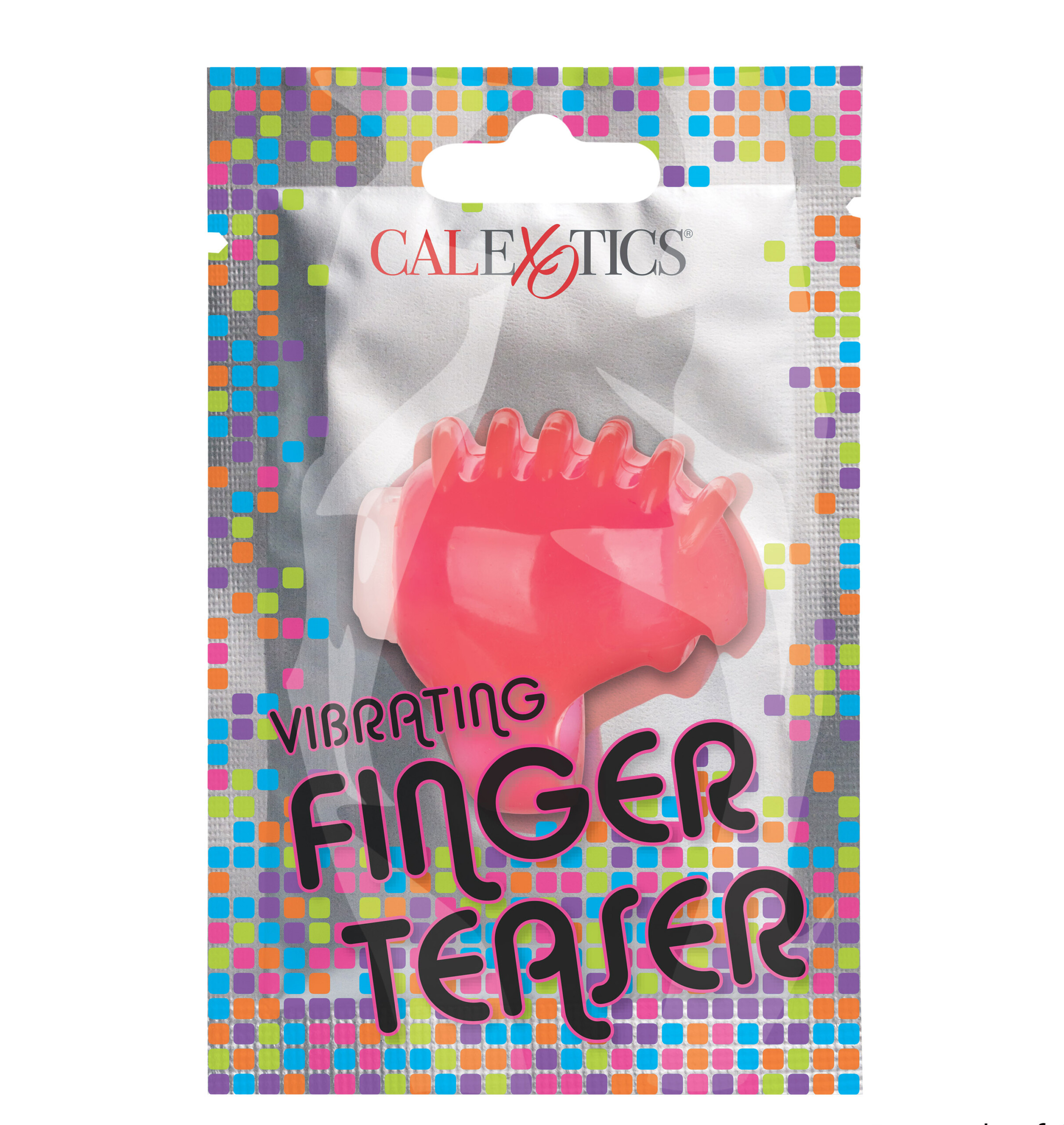foil pack vibrating finger teaser pink