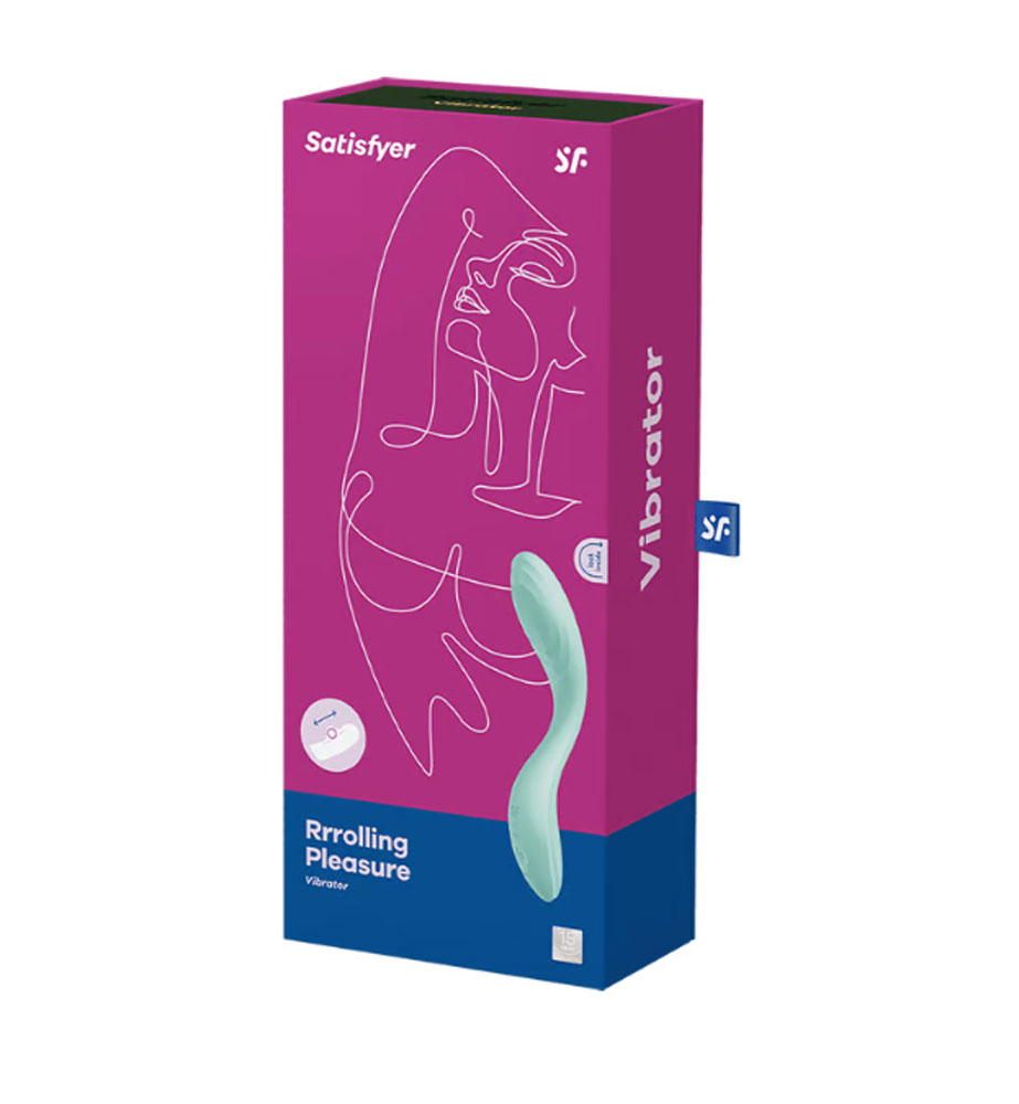 satisfyer rrrolling pleasure vibrator mint