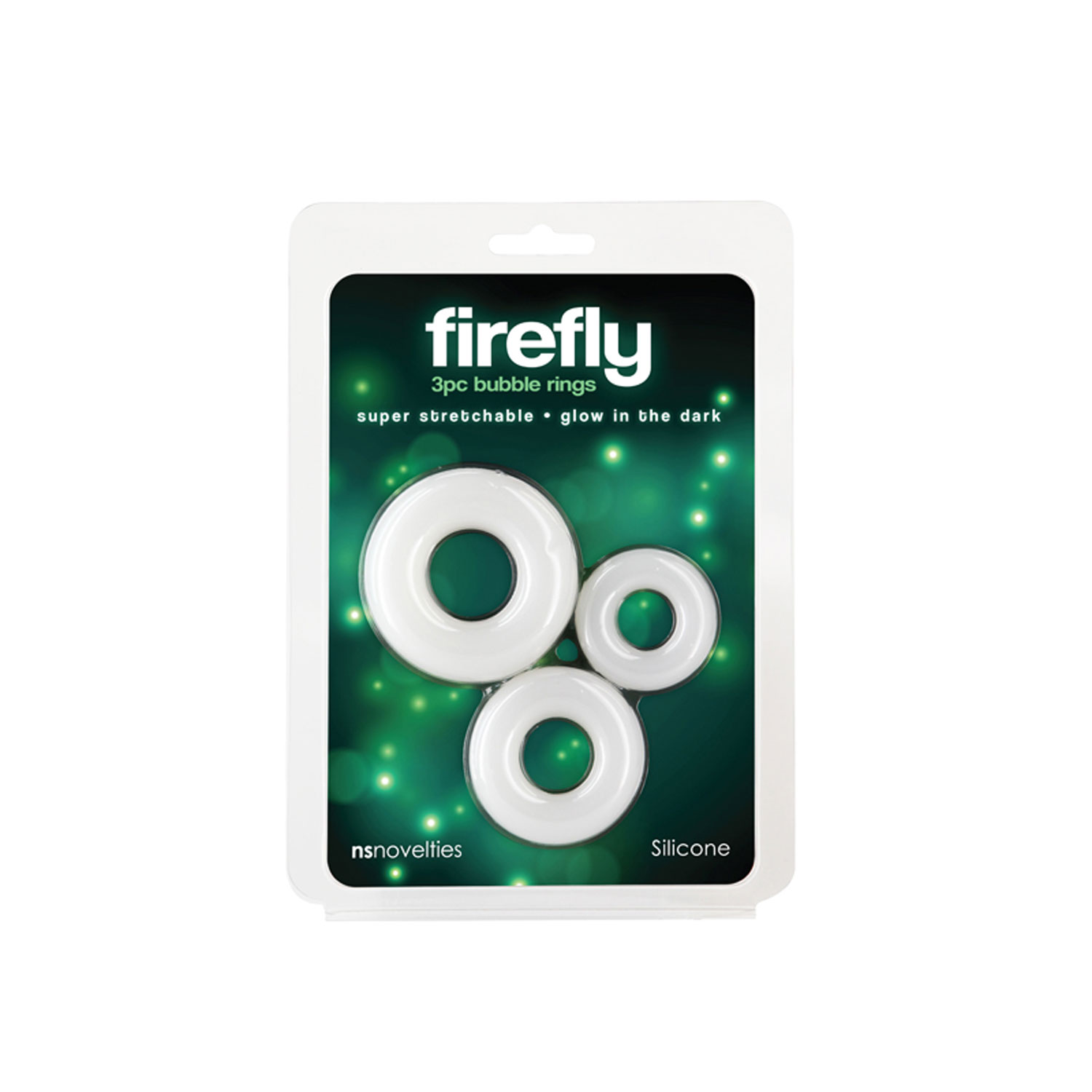 firefly 3 pc bubble rings white