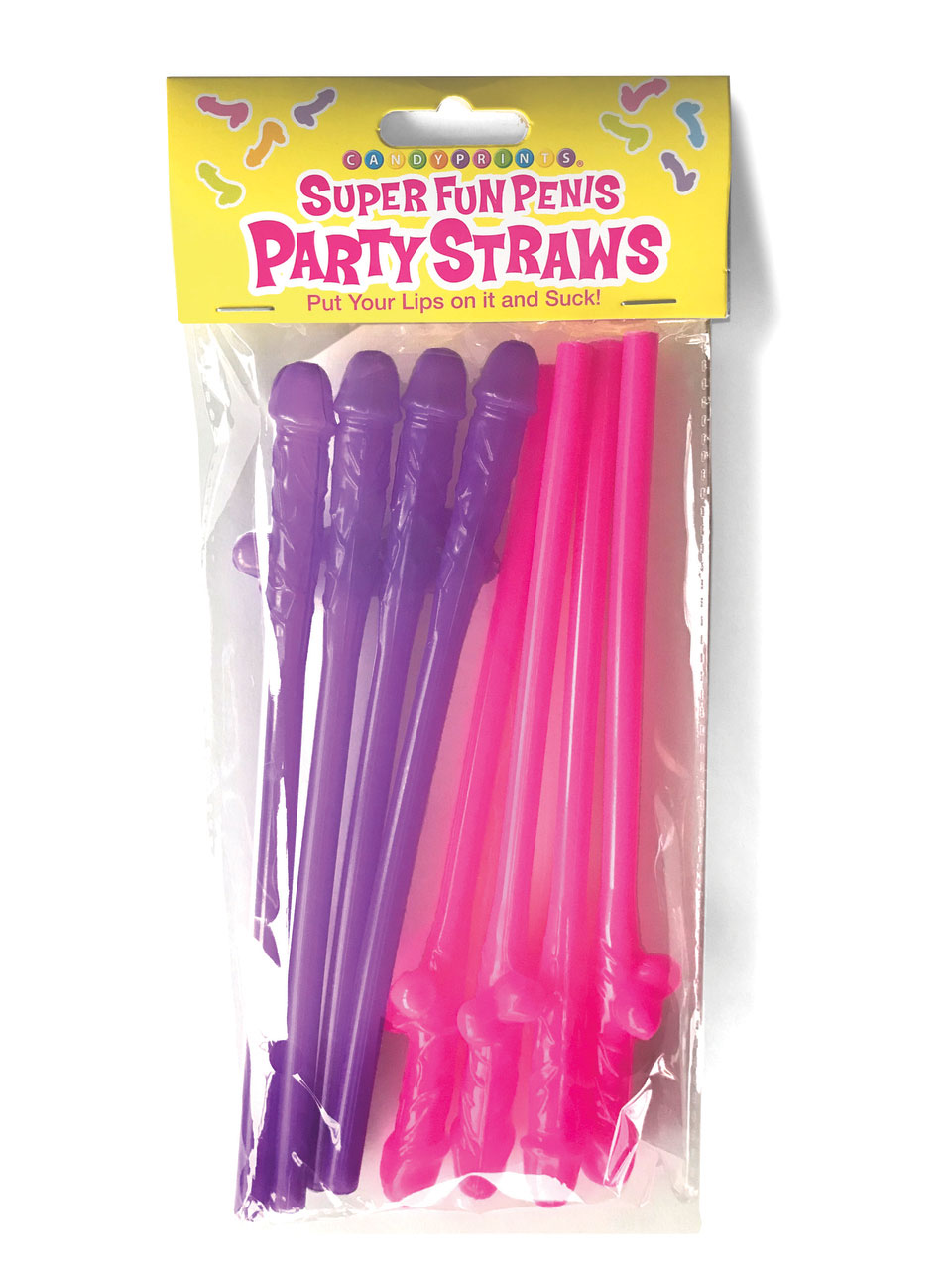 super fun penis party straws